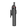 Selfie stick teleskopowy z pilotem stojak tripod na telefon 1.3m - czarny