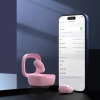 Słuchawki dokanałowe MEMS bezprzewodowe TWS Bluetooth 5.3 - różowe