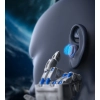 Słuchawki dokanałowe MEMS bezprzewodowe TWS Bluetooth 5.3 - fioletowe