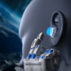 Słuchawki dokanałowe MEMS bezprzewodowe TWS Bluetooth 5.3 - białe