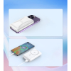 Powerbank 10000 mAh 20W MagSafe USB-A USB-C funkcja podstawki - biały