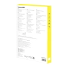 Etui wodoodporne do telefonu 7.2'' IPX8 Deep Dive 4 warstwy - biało-żółte