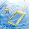 Etui wodoodporne do telefonu 7.2'' IPX8 Deep Dive 4 warstwy - biało-żółte