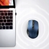 Mysz myszka optyczna bezprzewodowa USB 2.4GHz 4000 DPI - niebieska