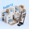 Karta sieciowa USB WiFi 2.4GHz 5GHz FastJoy Access Point 1300 Mb/s - czarna
