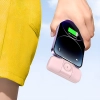 Mini powerbank 5000mAh 15W iPhone Lightning i ładowarką do Apple Watch - różowy