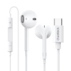 Słuchawki douszne USB-C z przewodem 1.2m - białe