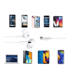 Słuchawki dokanałowe USB-C z przewodem 1.2m - białe