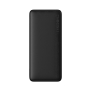 Powerbank Airpow 20W 10000mAh z kablem USB-A - USB-C 30cm - czarny