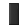 Powerbank Airpow 20W 10000mAh z kablem USB-A - USB-C 30cm - czarny