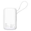 Power bank 10000mAh Qpow Pro+ 22.5W USB-C - biały