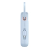 Power bank 10000mAh QPow 2 30W z wbudowanymi kablami USB-C - niebieski