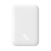 Powerbank 6000mAh Magnetic Mini Air 20W z kablem USB-C - biały