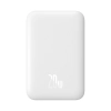 Powerbank 6000mAh Magnetic Mini Air 20W z kablem USB-C - biały