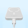 Powerbank 6000mAh Magnetic Mini Air 20W z kablem USB-C - biały