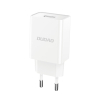 Ładowarka sieciowa USB-A 2.1A + kabel USB-A - microUSB - biała