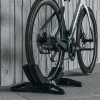 Stojak rowerowy pod koło oponę z regulacją szerokości 3 - 8 cm - czarny