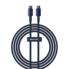 Kabel przewód Tungsten Gold USB-C - USB-C 100W 2m - granatowy