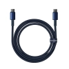 Kabel przewód Tungsten Gold USB-C - USB-C 100W 2m - granatowy