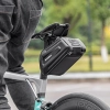 Torba rowerowa mocowana pod siodełko na zaczep szybkozłączke 1.8l - czarna