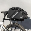 Torba sportowa i rowerowa mocowana na bagażnik 11.6l - czarna