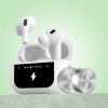 Słuchawki U19 douszne TWS bezprzewodowe Bluetooth 5.3 z wyświetlaczem LED - białe