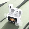 Słuchawki U19 douszne TWS bezprzewodowe Bluetooth 5.3 z wyświetlaczem LED - białe