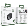 Ładowarka sieciowa A98 sieciowa GaN USB-A USB-C PD 30W - czarna
