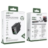 Ładowarka sieciowa A98 sieciowa GaN USB-A USB-C PD 30W - czarna