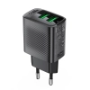 Ładowarka sieciowa A86 2x USB-A 12W - czarna
