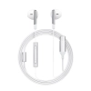Słuchawki przewodowe z mikrofonem i pilotem USB-C 1.2m - białe
