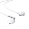 Słuchawki przewodowe z mikrofonem i pilotem USB-C 1.2m - białe