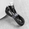 Kabel przewód w oplocie Halo USB-A - USB-C 2A 3m - czarny