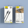 Kabel przewód z oplotem L3ST USB-A - USB-C 5A 1.2m - czarny