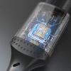 Kabel przewód z oplotem L3CC USB-C - USB-C 60W 1.2m - czarny