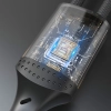 Kabel przewód z oplotem L3CL USB-C - Lightning 30W 2m - czarny