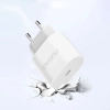 Mała ładowarka sieciowa A14EU PD 20W USB-C - biała