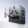 Ładowarka adapter podróżny uniwersalny 17W EU / US / UK / JP / AU / CN - czarny