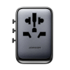 Ładowarka adapter podróżny uniwersalny 65W EU / US / JP / AU / UK / CN - czarny