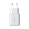 Ładowarka sieciowa USB-C PD QC 20W + kabel USB-C 1m - biała