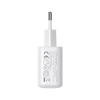 Ładowarka sieciowa USB-C PD QC 20W + kabel do iPhone Lightning 1m - biała