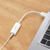 Adapter przejściówka USB-A (męski) - mini jack 3.5 mm (żeński) - biały