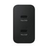 Ładowarka sieciowa Samsung Power Adapter Duo 2x USB-C 50W - czarna