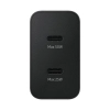 Ładowarka sieciowa Samsung Power Adapter Duo 2x USB-C 50W - czarna