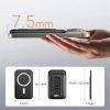 Portfel na karty Magnetic Wallet MagSafe z podstawką i uchwytem na palec - czarny
