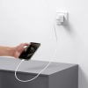 Ładowarka sieciowa USB-C PD 30W QC SFC - biała