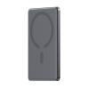 Powerbank 5000mAh USB-C 20W PD i ładowaniem indukcyjnym 15W - szary