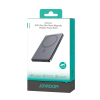 Powerbank 5000mAh USB-C 20W PD i ładowaniem indukcyjnym 15W - szary