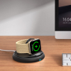 Ładowarka indukcyjna składana do zegarków Apple Watch - czarna