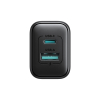 Ładowarka sieciowa USB-C i USB-A 25W SFC PPS PD - czarna